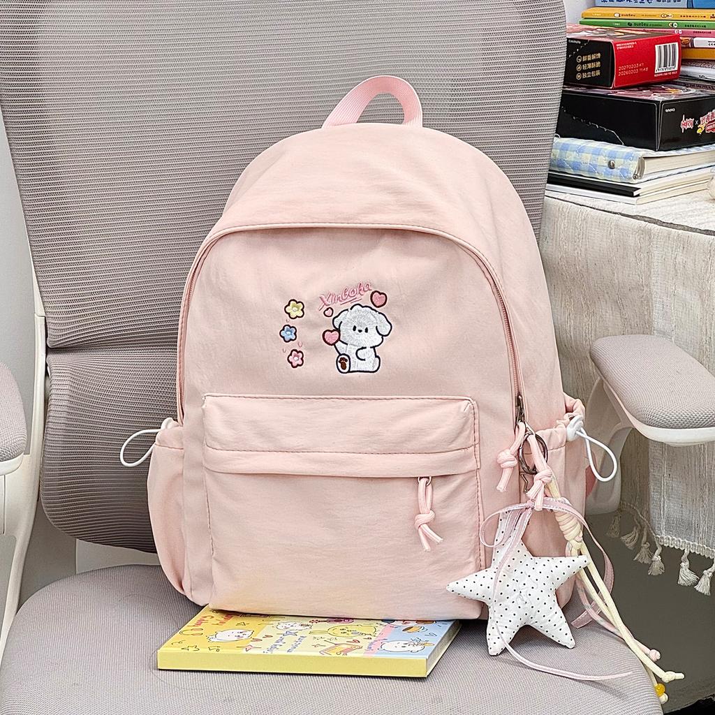 Schoolbag Japanese Ins Cute Backpack 1011 New Spring and Summer Campus High-value Student Schoolbag Women's Lightweight Small Backpack