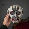 Realistic Zombie Face Masque Halloween for Adults Creepy Blood Scary Vampire Lightweight PU Foam Full Costume Cosplay Party