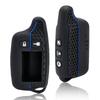 Hot Sales New Silicone Key Case For Tomahawk TW9010 TW9020/TW4000/TW701 LCD Remote keychain Fob Cover Two Way Car Alarm System