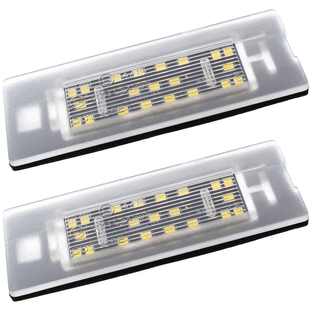 Fiat Panda 2003-2012- LED license plate lights 2 pcs. Set