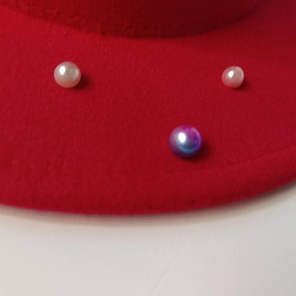 Bunte Perlen Fedoras Hut Herren Breiter Rand Fedoras Verbundener Jazzhut DIY Jazz Panama Schwarzer Hut Gorras para hombres