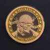 Heads We Win Tails You Lose Skull  Plated Commemorative Challenge Coins Art