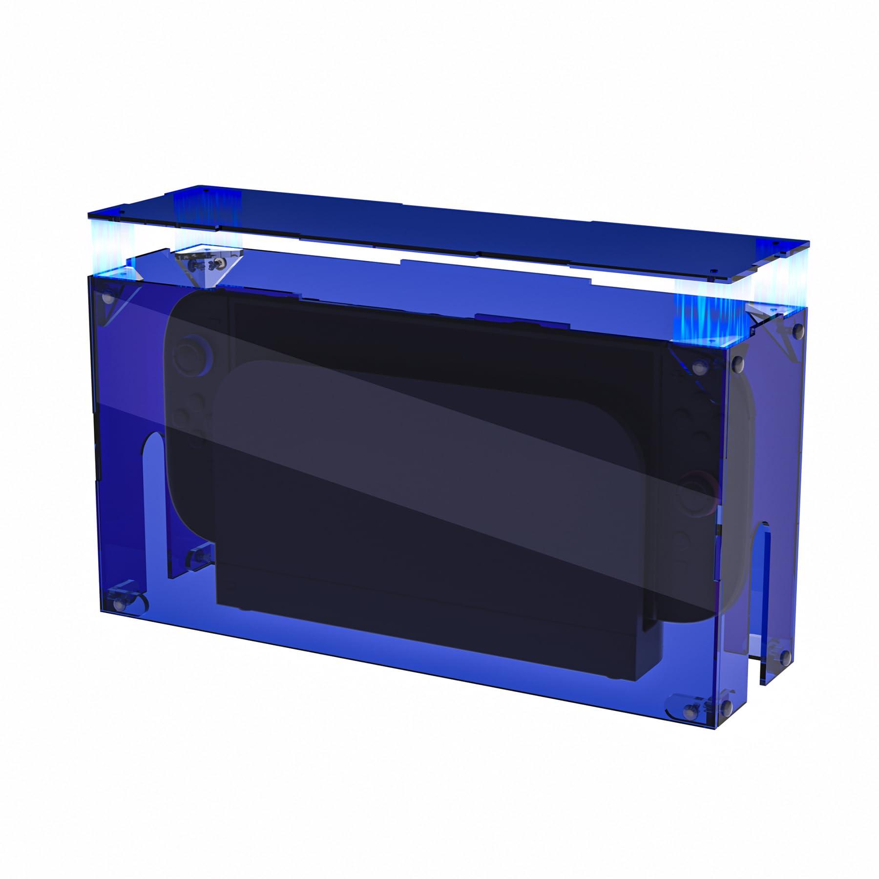 

Защитный акриловый бокс-кейс PlayVital для Nintendo Switch 2 и совместимый с консолью и док-станцией Switch 2, высокопрозрачный (2025) – Собрано, Водонепроницаемый,