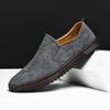 Autumn New Handmade Men's Leather Shoes Driving Shoes Loafers Business Classic Man Brand Casual Flats Shoe Moccasins Plus 38-48