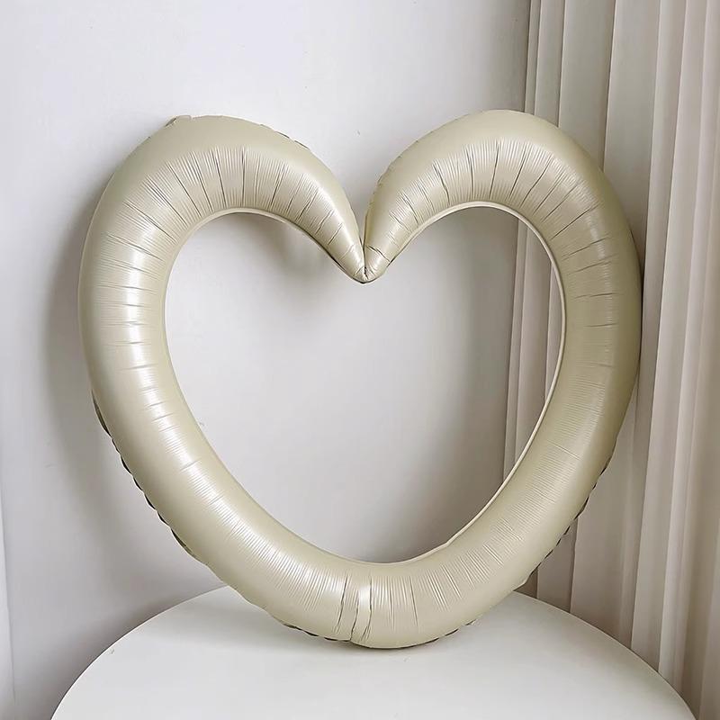 Heart Balloons Aluminum Foil Balloon Wedding Birthday Party Balloon Decoration Baby Shower Party Decor Girls Number Balloon