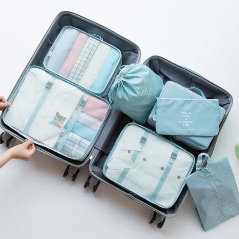 1 Set Travel Bag Organizer Clothes Luggage Travel Organizer Blanket Shoes Organizers Bag Suitcase Pouch Packing Cubes