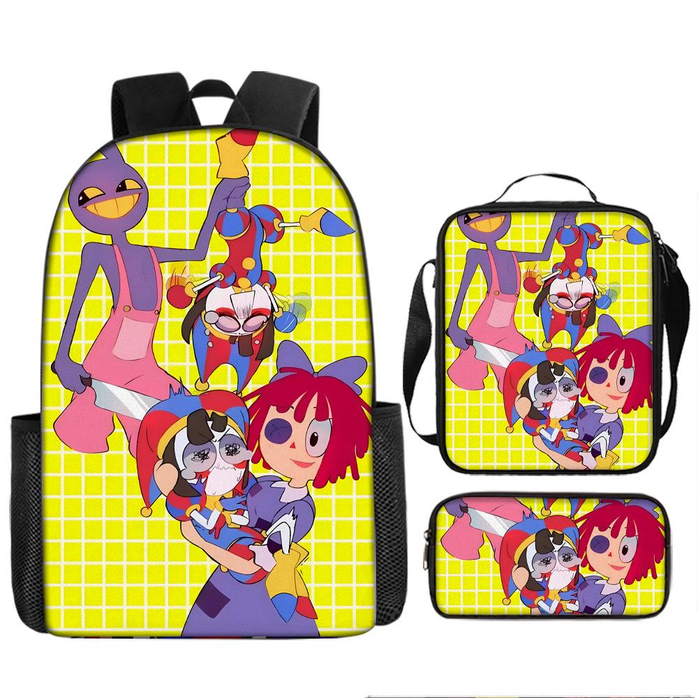 School Bag Surprise Circus Large Capacity Backpack Primary School Students Third To Sixth Grade Junior High School Girls Backpack