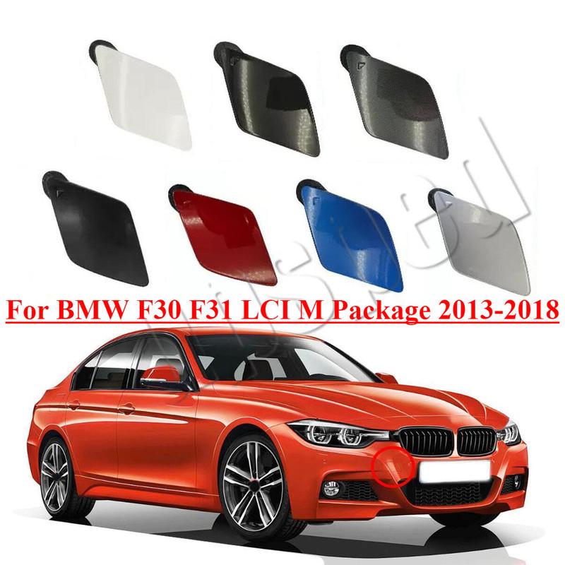 Front Bumper Tow Hook Hole Eye Cover Cap For BMW F30 F31 LCI M Package 2013-2018