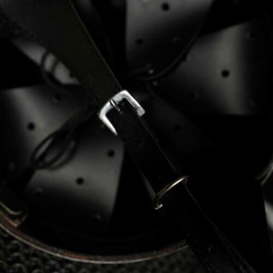 Шлем Рога викинга Средневековый доспех Костюм воина Сталь Хэллоуин Рыцарь Подарок — фото 3