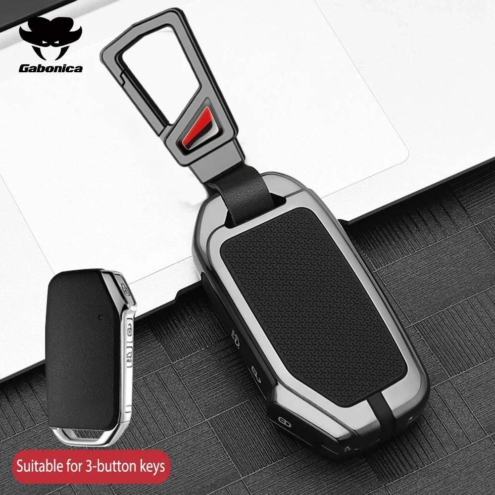 New Zinc Alloy Car Remote Key Case For Kia Sportage Ray Seltos Sorento Soul Telluride Cerato K5 K8 Ceed Forte Niro Smart Keyless