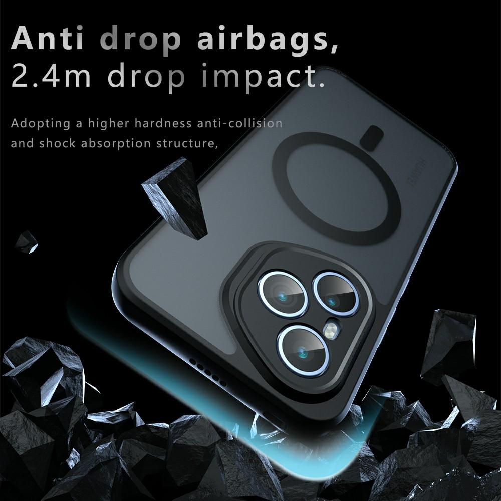 För Honor 400 Pro 5G (Global) Skal Kompatibelt med MagSafe TPU+PC Matt Telefonskal