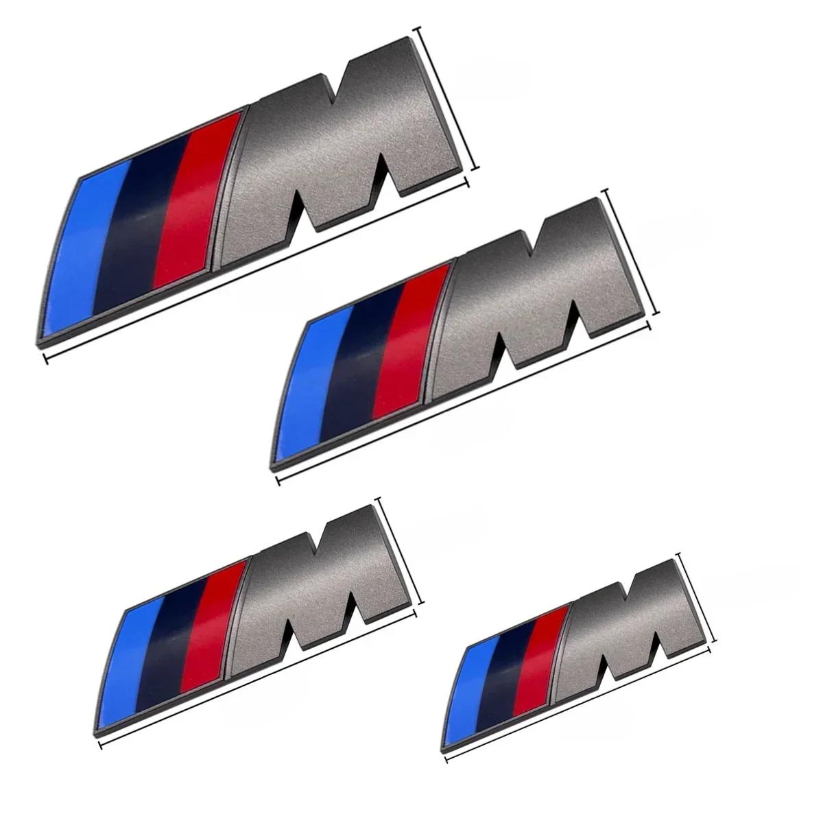 

M Fender Emblem Badge Rear Trunk Badge BMW E36 E39 E46 E60 E90 E90 F01 F10 F30 G01 G20 G21 G30 G11 F15 X5 X3 M Sports HOT 9x3cm