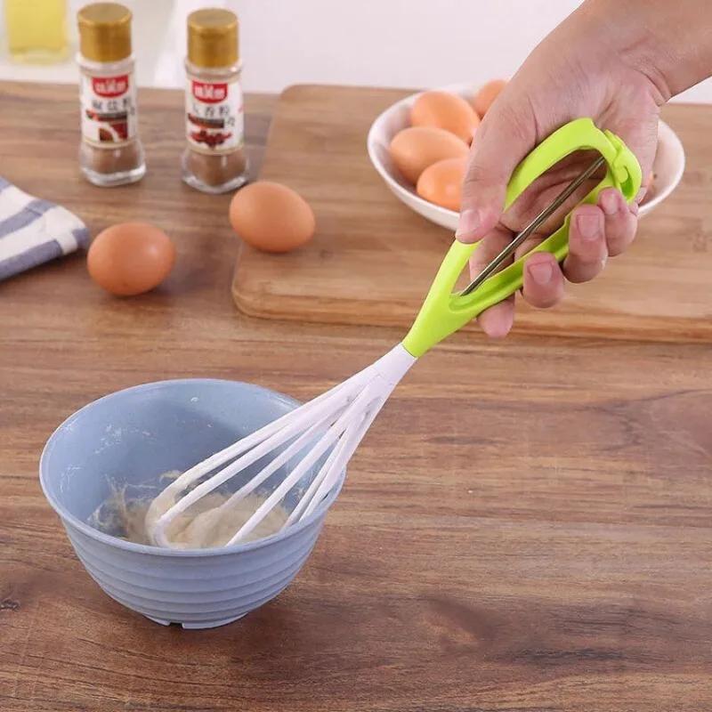 Kitchen Semi-automatic Rotating Egg Beater Multifunctional Home Mechanical Manual Cream Mixer Kitchen Accessories