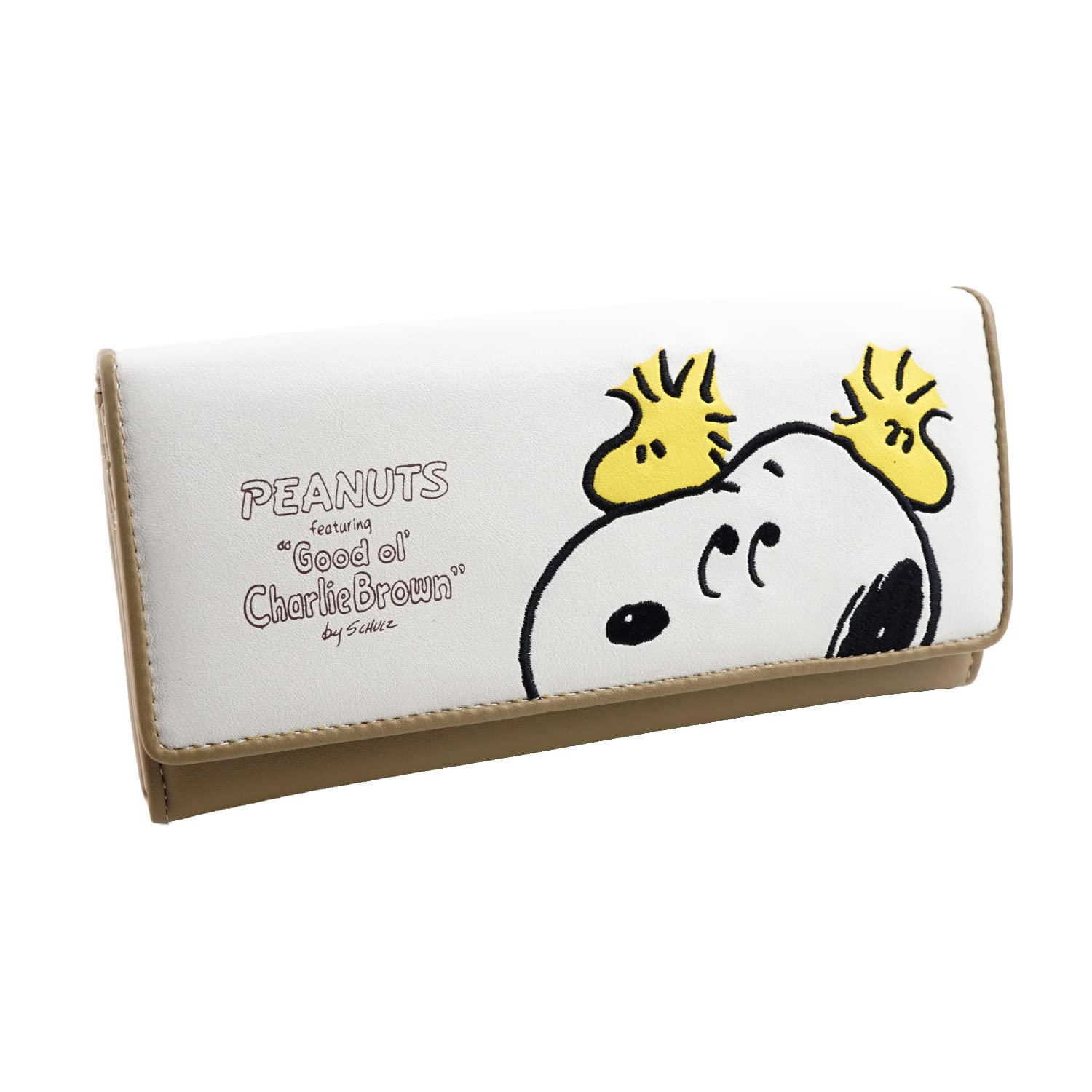 

Snoopy Long For Coin Purse Cute Character Large Christmas [E-mono] Wallet, Wallet, Women s Wallet, Adults, Embroidery, Included, Peanuts, Pattern,
