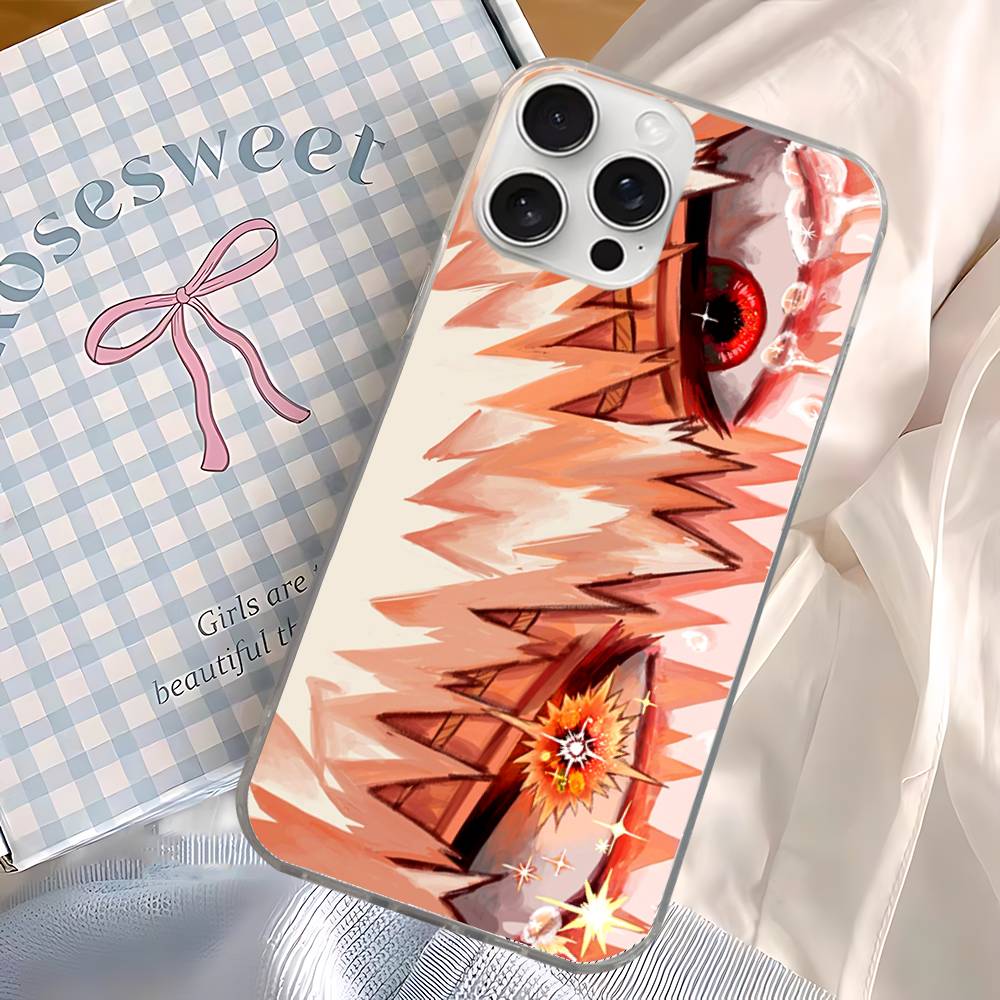 Anime B-Bakugo Katsuki For iPhone 17 16 15 14 Plus 13 12 11 Pro Max Phone Cover Back Satin Colorful Surface