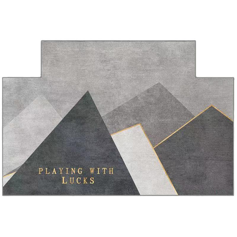 Luxury Printed Entrance Doormat: Dirt-Resistant Household Foyer Pad