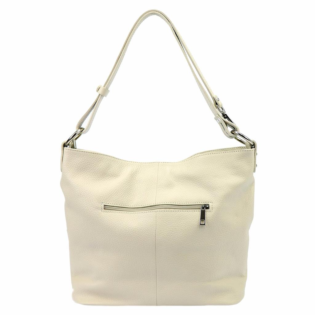 Damska shopperbag na ramię skórzana od MiaMore