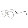 Full Rim Geometric Blue Gunmetal Smartbuy Collection Hurp M297e Fashion Unisex Eyeglasses