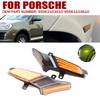 2 Stück Dynamische LED-Blinker Seitenmarkierungsleuchte Lampe Für Porsche Cayenne 957 967 2007-2010