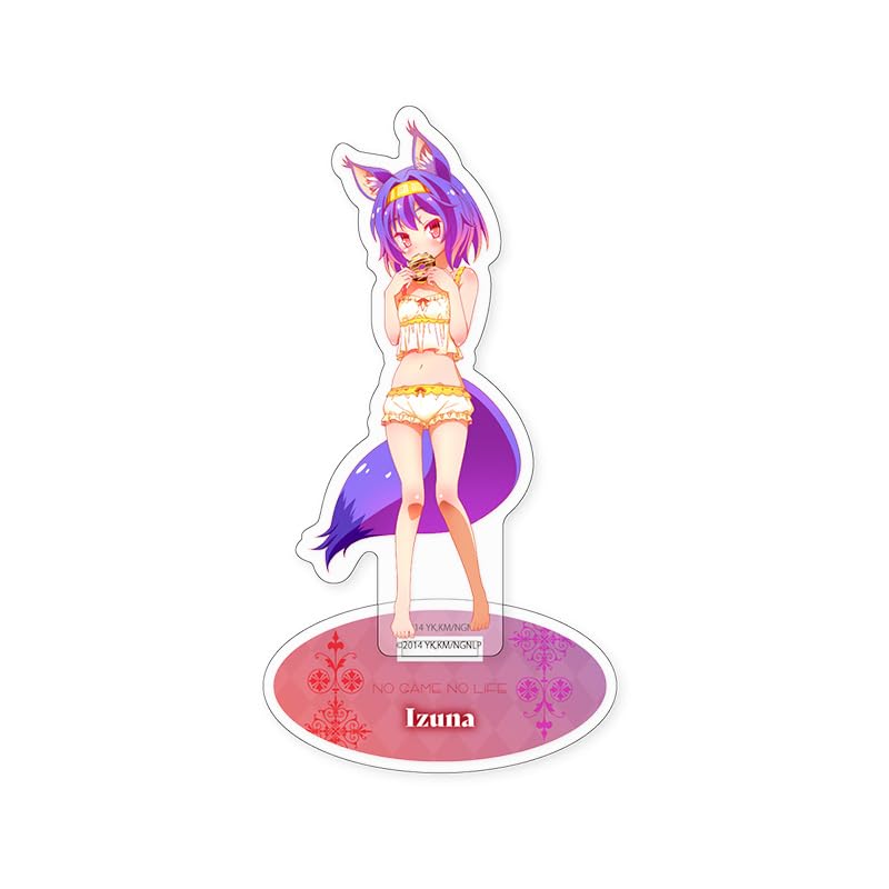 

No Game No Life Original Acrylic Hatsuse Izuna Nightwear Stand Ver.