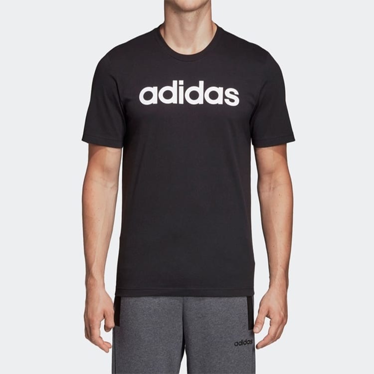 Adidas ESSENTIALS T Shirt Men's Black DU0404