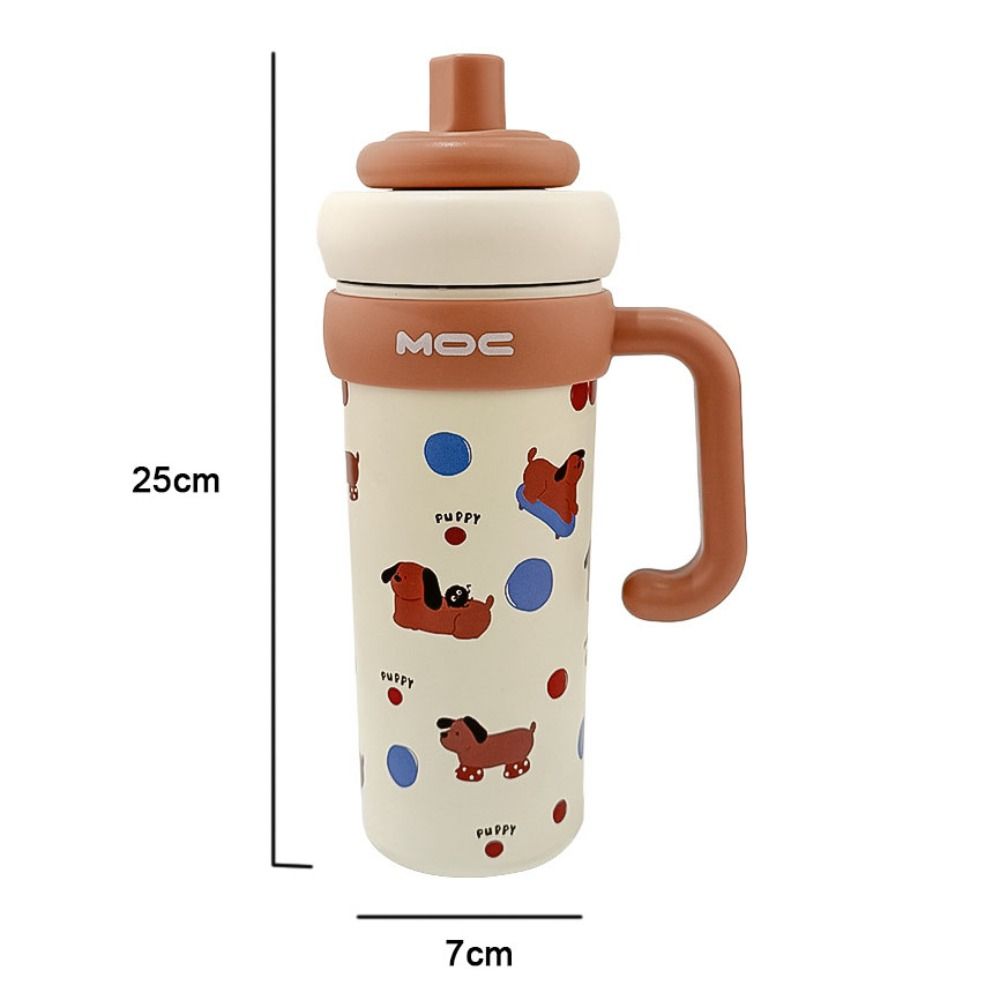 Direct Drinking Vacuum Cup 316 Stainless Steel Thermal Bottle INS Style Tumbler  Boys and Girls