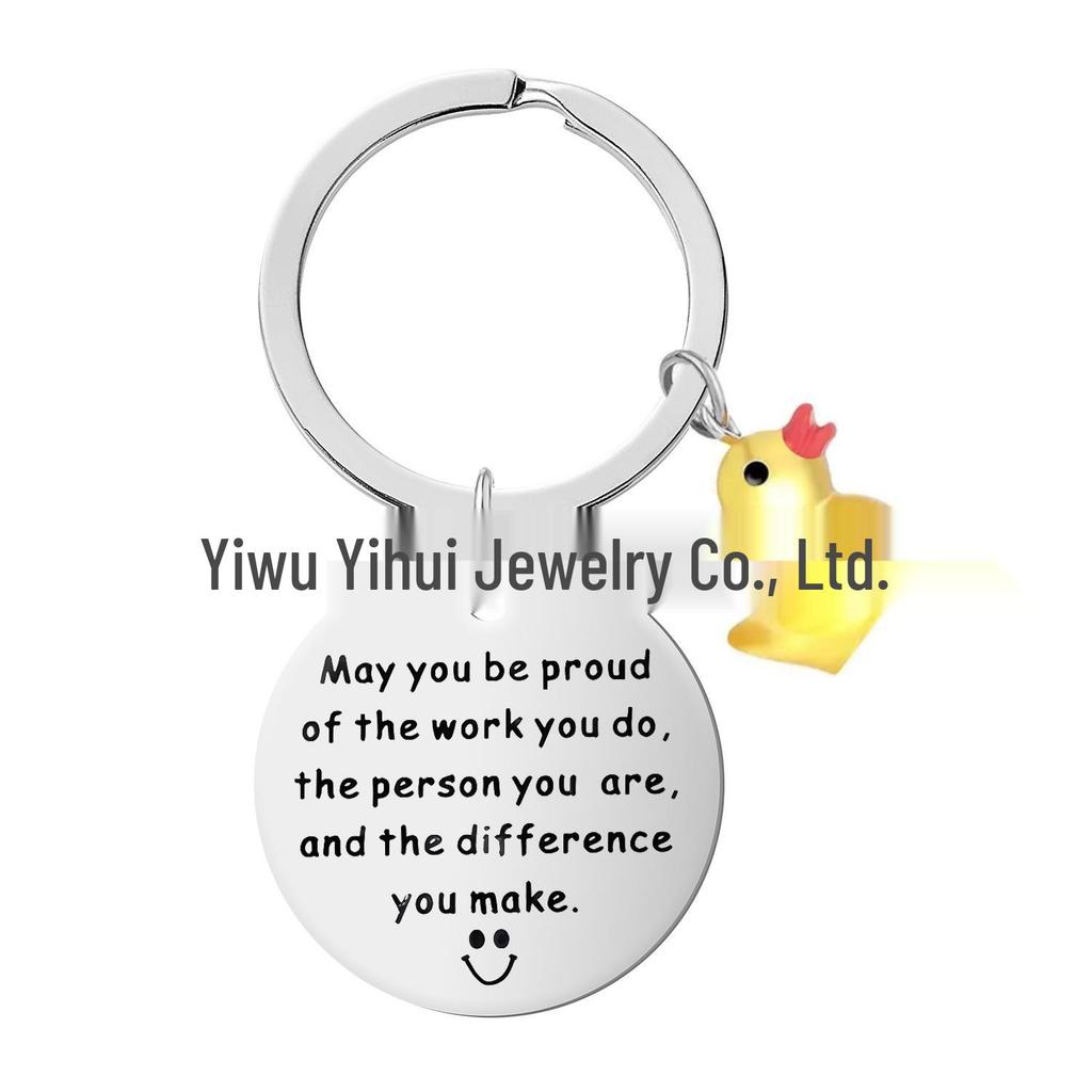Pet Lover's Keychain: Animal Charm for Valentine's, Christmas & Thanksgiving Gifts