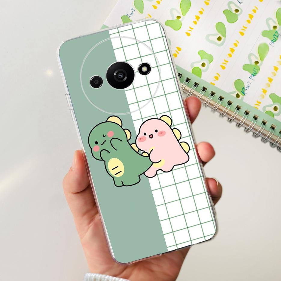 For Xiaomi Redmi A3 Case Cute Fashion Painted Cover Soft Silicone Protective Shell For Xiaomi Redmi A3 RedmiA3 Phone Case Bumper