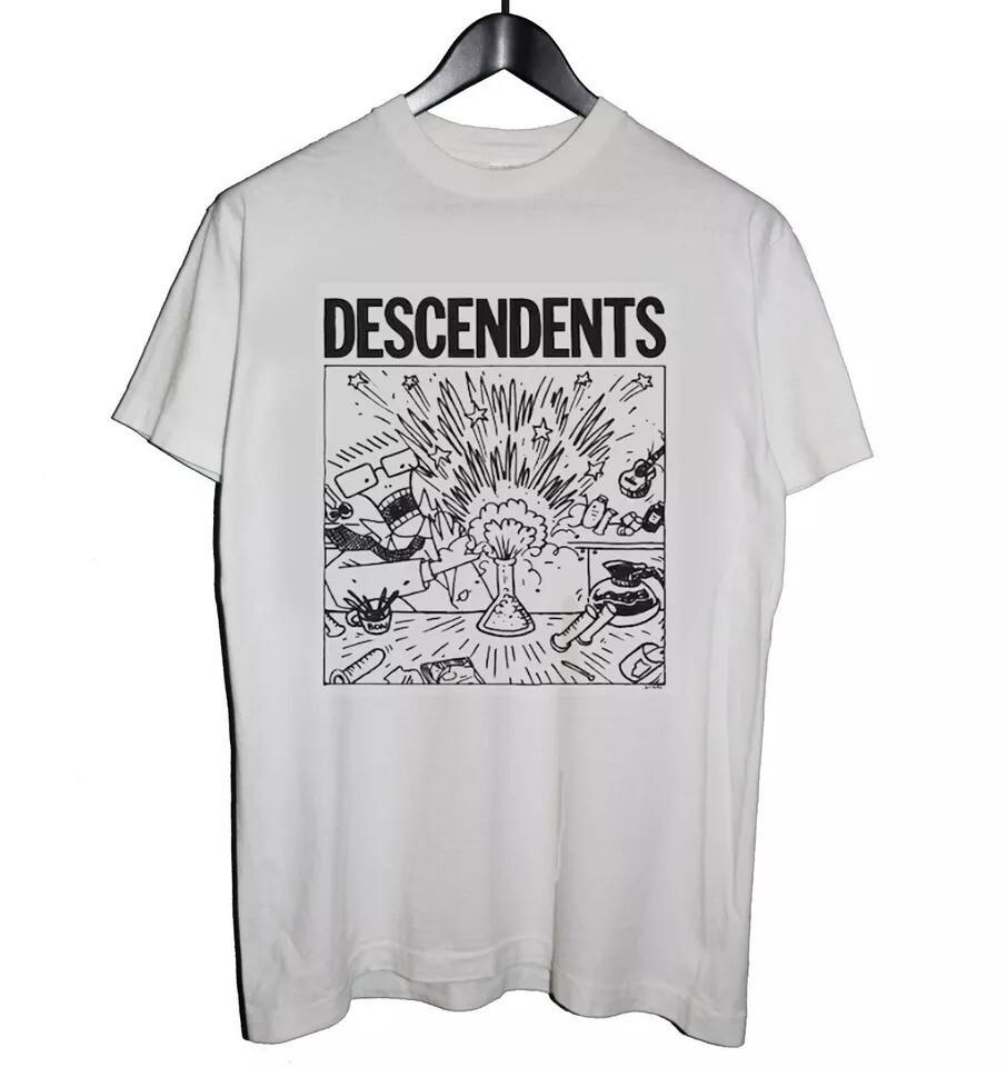 Descendents punk band tshirt cotton white shirt FN988 Unisex T-Shirt M