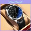Business Mens Fashion Watch With Leather Strap And 24h Indicator For Office Executive Wear