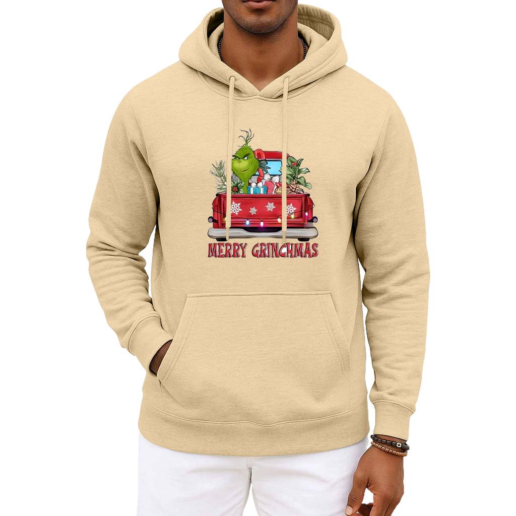 Pánská A Dámská Vánoční Mikina S Kapucí A Dlouhým Rukávem