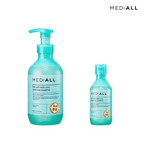 

MED:ALL Cleansing and Strengthening Shampoo New Purifying Oily Scalp Shampoo 480ml + 100ml_630774 MED:ALL Purifying Shampoo 480ml + 100ml