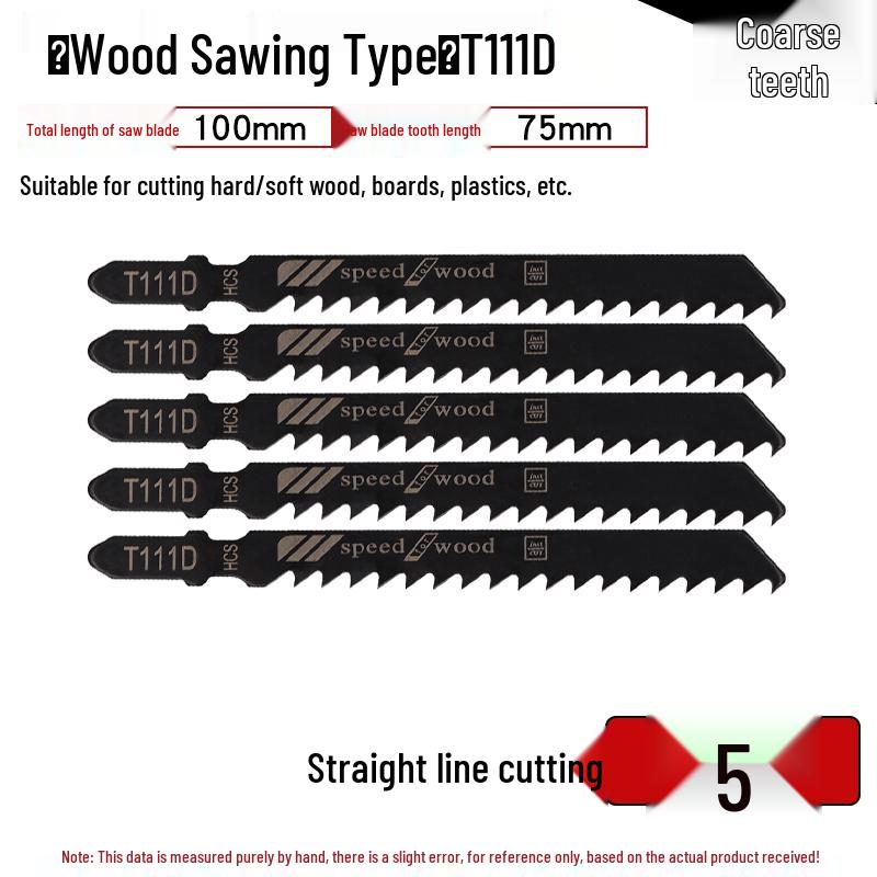 Curved Woodworking Aluminum Saw Blade: Fine, Coarse, Straight & Reciprocating Teeth for Electric Saws