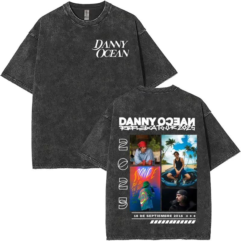 

Rapper Danny Ocean Gothic Merch Vintage Cozy T-Shirt Unisex Summer Fashion High Quality Hip Hop Crewneck Sports T-Shirt S