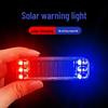Solar-Powered Wireless Motorcycle & Electric Car Anti-Rear-End Warning Light