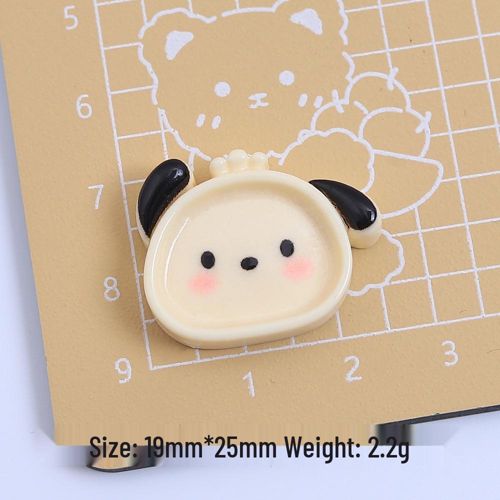 DIY Cartoon Animal Plate Cream Glue Handmade Phone & Hair Accessories Resin Kit