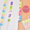 Repositionable PVC-Paper Index Labels: Colored Office Sticky Notes for Students