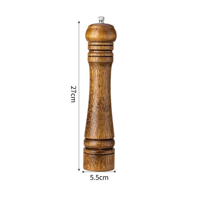 5/8/10 Inches Pepper Mills Salt And Pepper Grinder With Adjustable Ceramic Spice Pepper Grinder Handheld Herb Seasoning Mills
