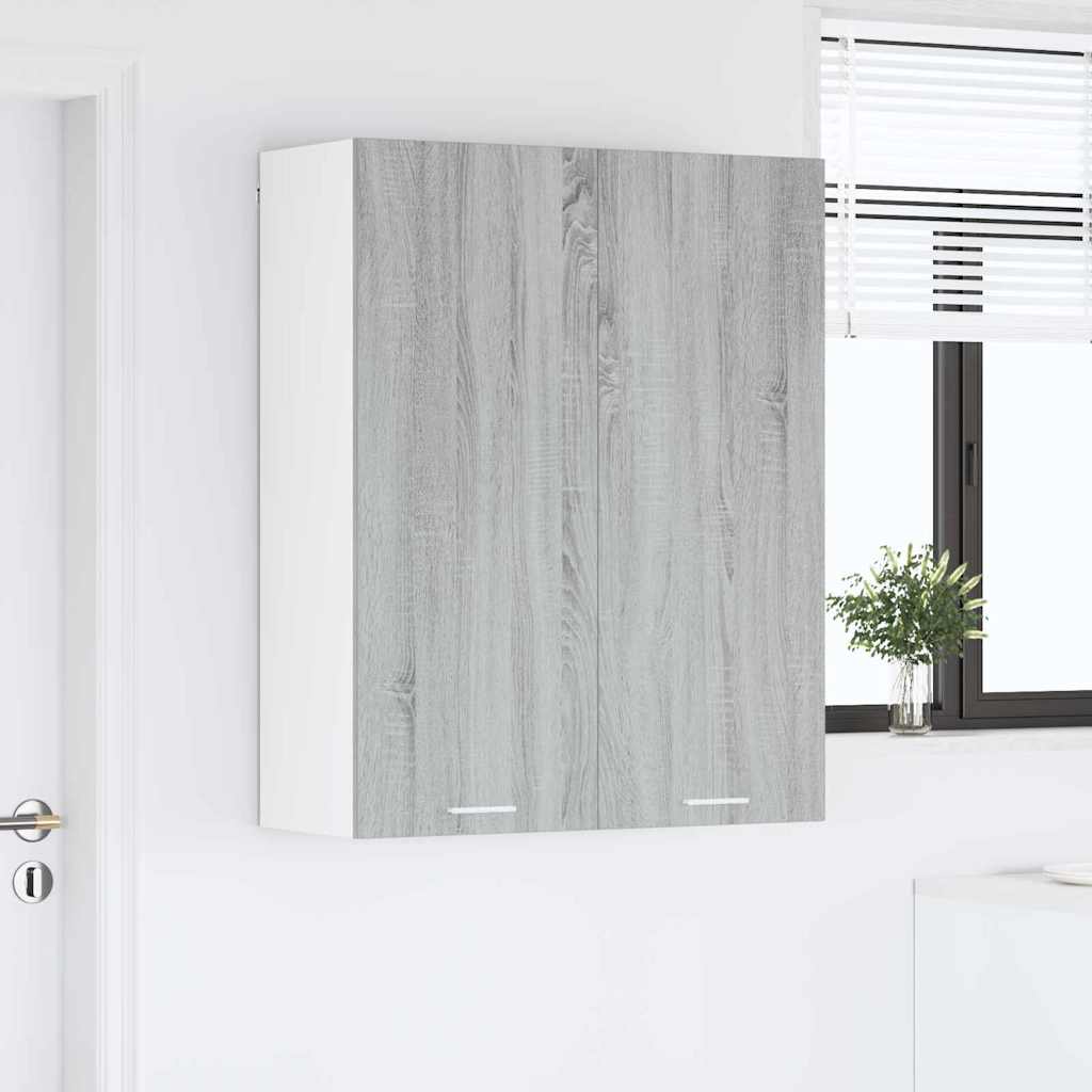 Hanging Cabinet Grey Sonoma 80 X 31 X 100 Cm Particleboard