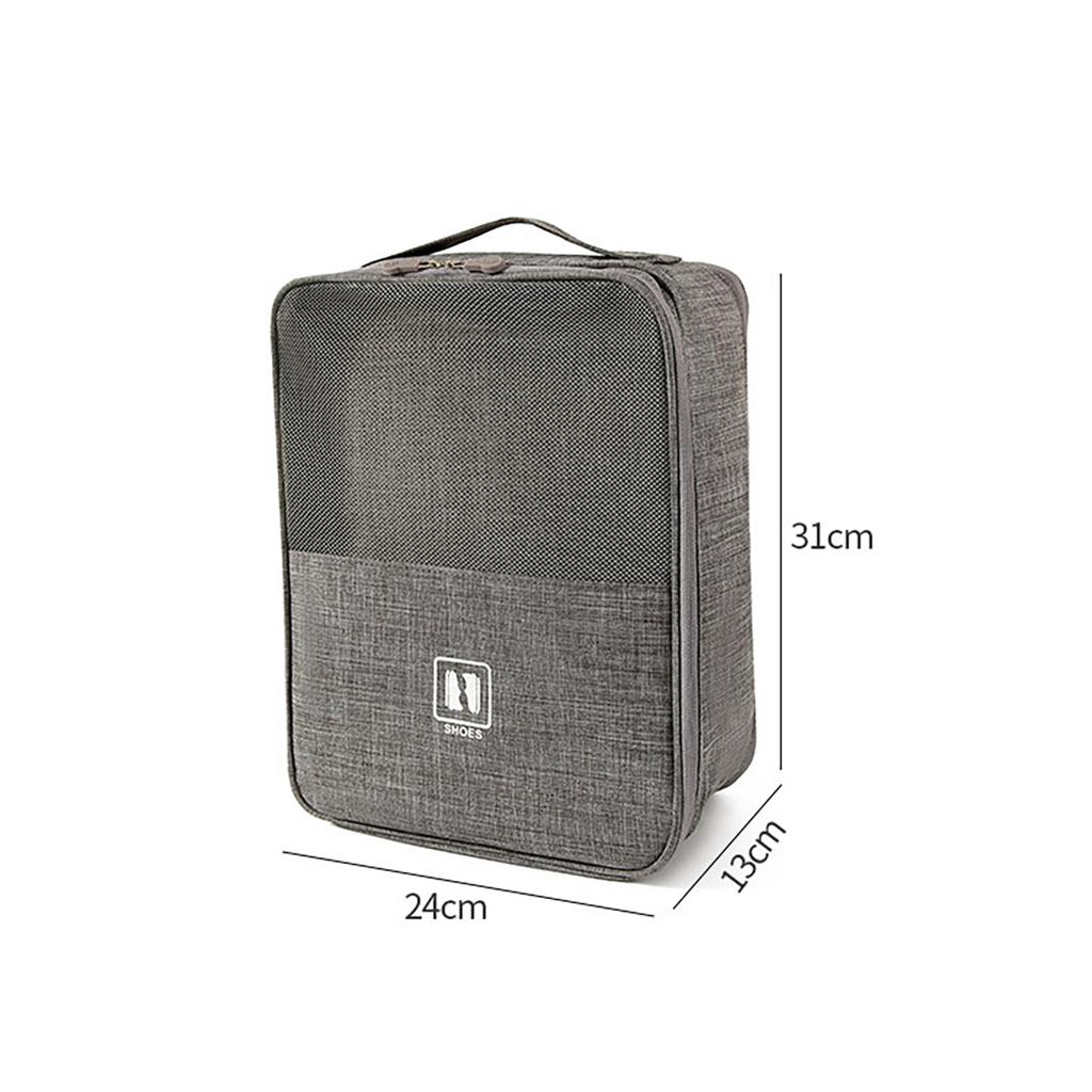 3-Layer Travel Shoe Bag Organizer Portable Storage Box for Men and Women Luggage Suitcase Duffle Tote Bag Accessories