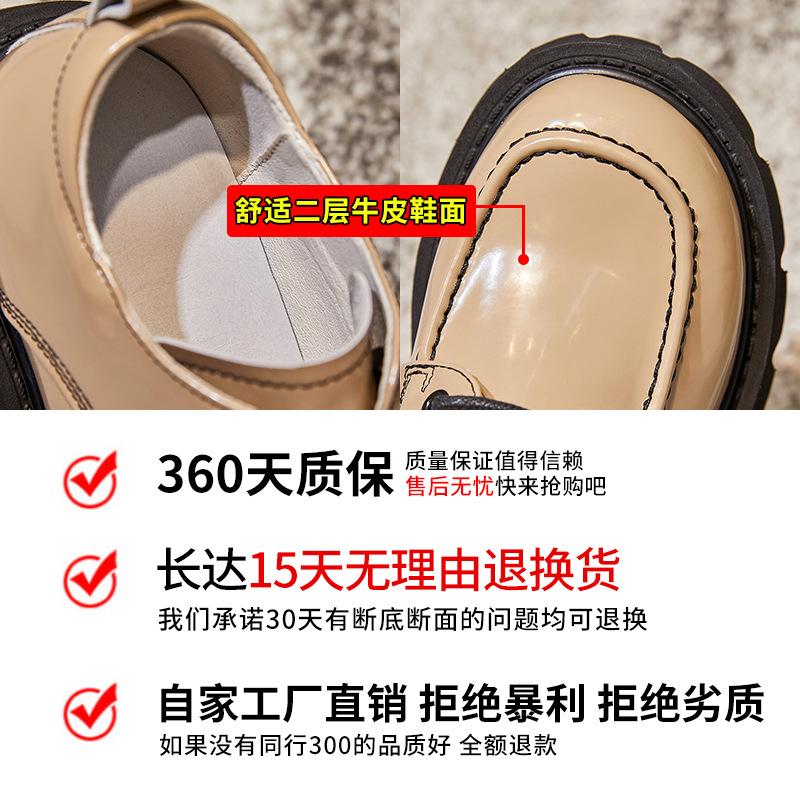 Mary Jane Damenschuhe 2025 Frühling neue Damen kleiner duftender Stil Slipper Mode dicker Absatz flacher Ausschnitt Einzelne Schuhe Damen