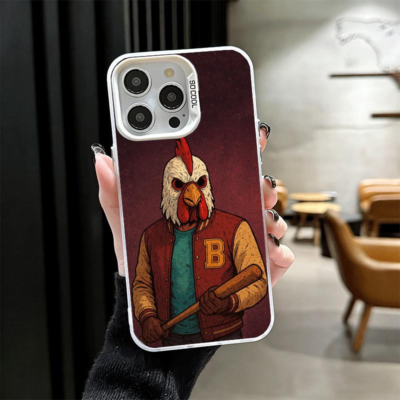 

H-Hotline M-Miami Game Soft Phone Case for iPhone 15 16 17 Pro Max 17Air 16E 14 Plus 13 12 Mini Shockproof Cover Back Shell iPhone 17 Air
