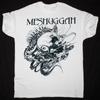 T-Shirt Meshuggah Tour 2016 Unisex Kurz Baumwolle Weiß Herren Größe S bis 5XL Vintage Designer Kleidung Bequem