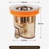 Seal Shower Drainer Insect Prevention Stopper Anti Odor One Way Valve Floor Drain Drain Cover
