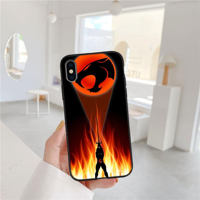 BF104 T-ThunderCats Soft Shell Phone Case for Samsung Galaxy S20 S21 S22 Ultra FE + Plus A21S A22 A24 A25 A26 A30 A30S A31