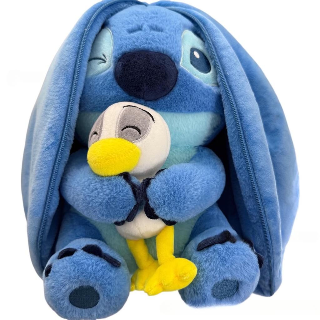 JOYBLISS Stock Soothing New Breath Light Sound Cute Leering Cat Music Early Education Doll Stuffed Animals