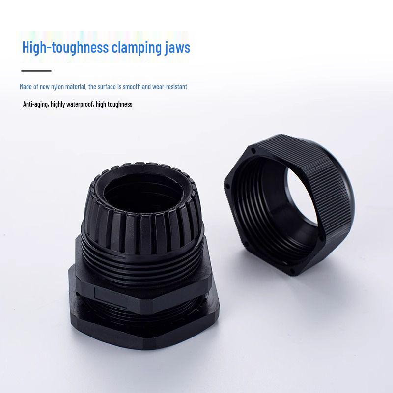 Nylon Waterproof Male Thread Cable Gland Connector