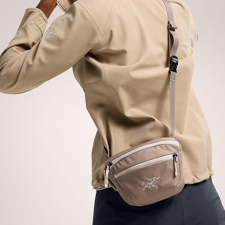 Arcteryx Mantis 1.5L Fanny Pack Outdoor Bag Recycled Polyester Rime Color Unisex X000006157-NEUTRAL-ZONE