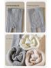 Girls' Warm Fleece Base Layer Pants & Jumpsuit Socks for Autumn/Winter