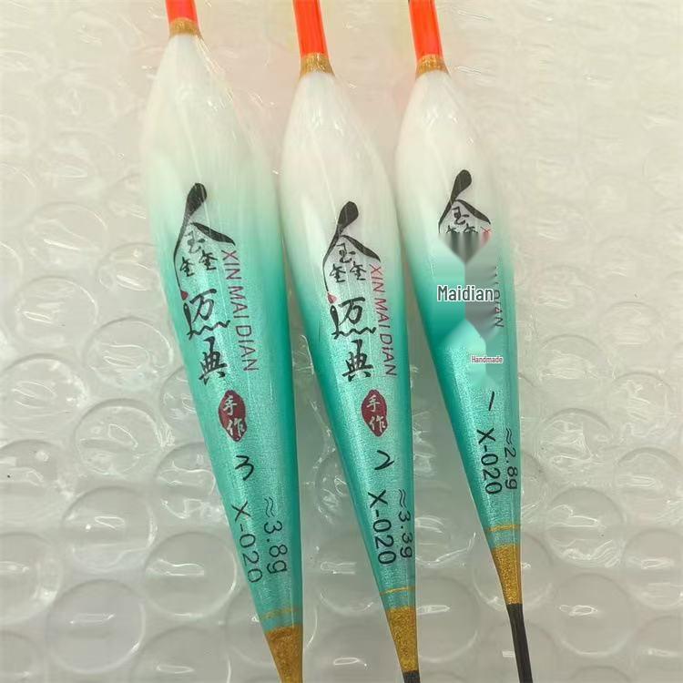 Nano High-Sensitivity Thickened Carp Fishing Float - Bright Mixed Culture Gear
